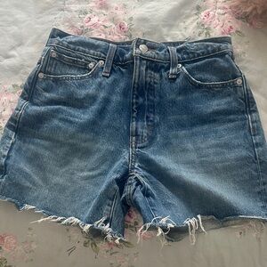 Madewell Distressed Denim Shorts